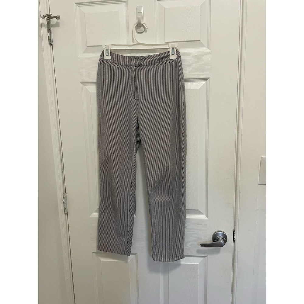 Vintage Piazza Sempione Navy Pinstripe Pants
